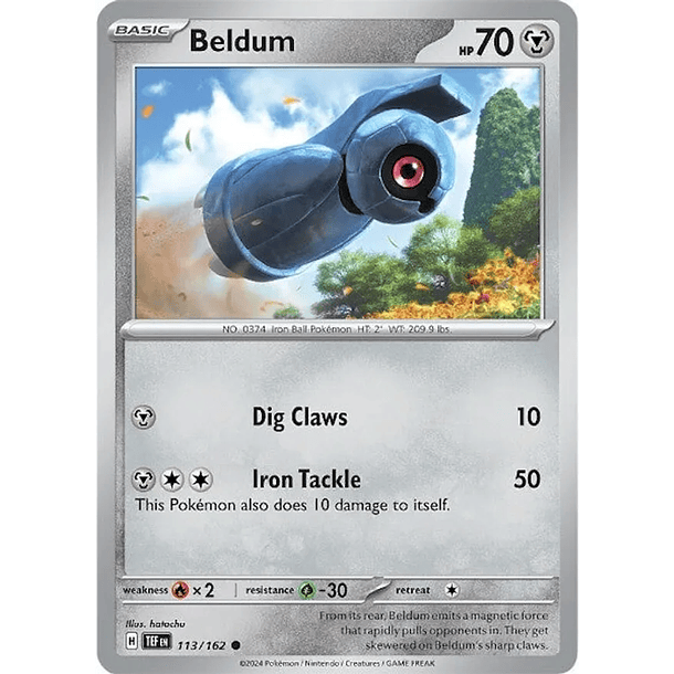 Beldum - 113/162 - Common