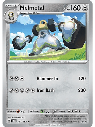 Melmetal - 117/162 - Holo Rare