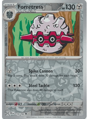 Forretress - 110/162 - Uncommon