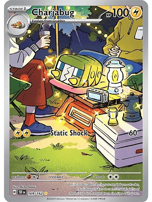 Charjabug - 169/162 - Illustration Rare