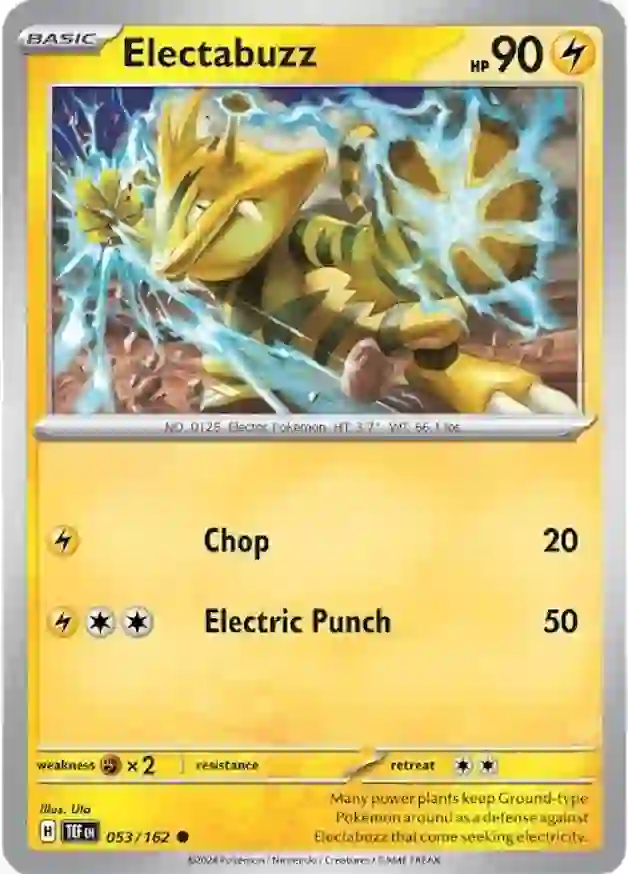 Electabuzz - 053/162 - Common 1
