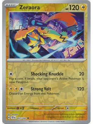 Zeraora - 057/162 - Uncommon