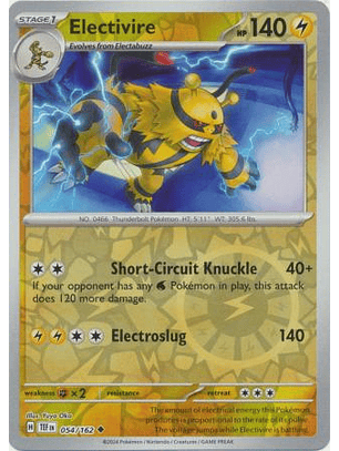 Electivire - 054/162 - Uncommon