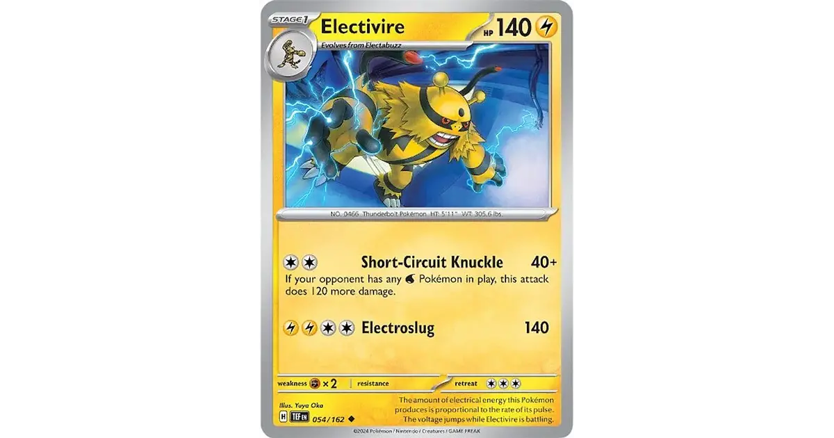 Electivire - 054/162 - Uncommon