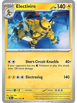 Electivire - 054/162 - Uncommon