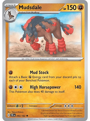 Mudsdale - 092/162 - Uncommon