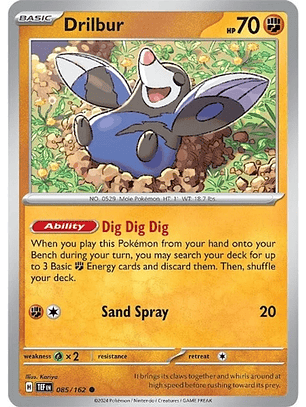 Drilbur - 085/162 - Common