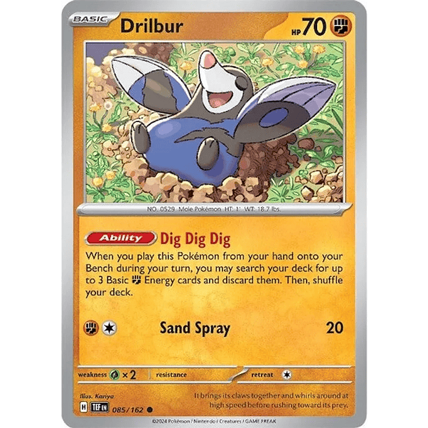 Drilbur - 085/162 - Common