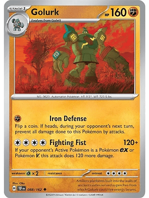 Golurk - 088/162 - Uncommon