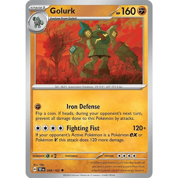 Golurk - 088/162 - Uncommon