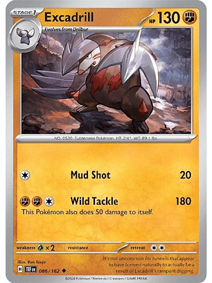 Excadrill - 086/162 - Uncommon