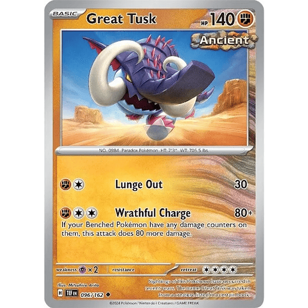 Great Tusk - 096/162 - Uncommon