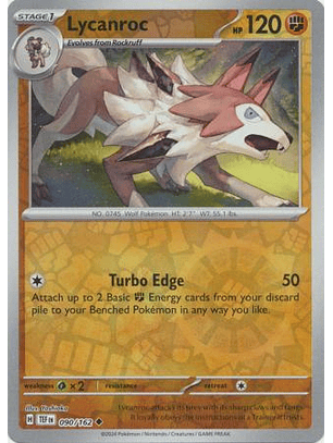 Lycanroc - 090/162 - Uncommon
