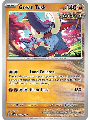 Great Tusk - 097/162 - Uncommon