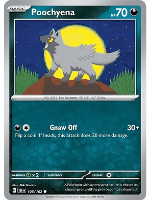Poochyena - 105/162 - Common