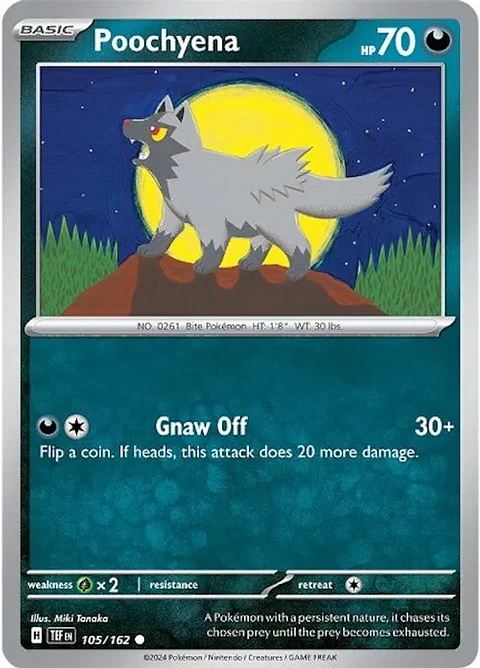 Poochyena - 105/162 - Common