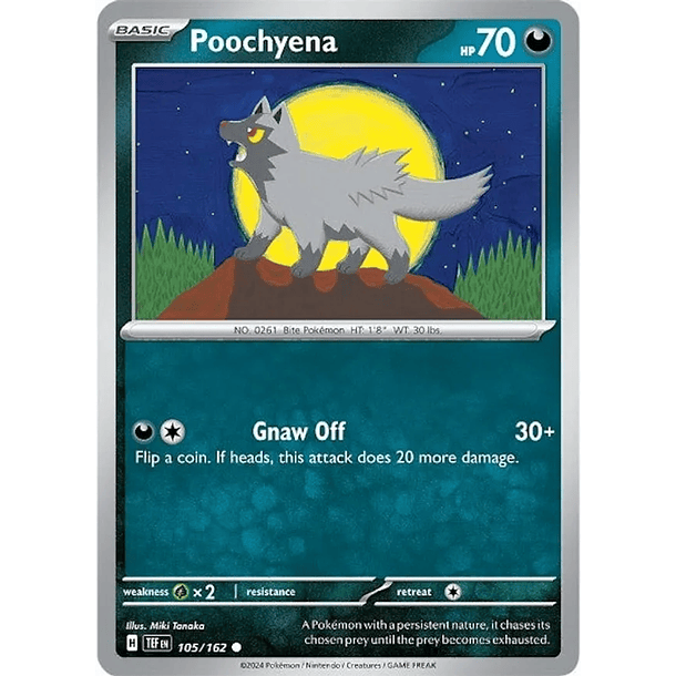 Poochyena - 105/162 - Common