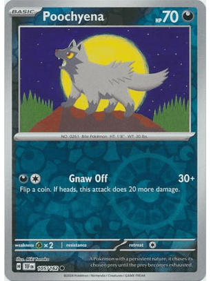 Poochyena - 105/162 - Common