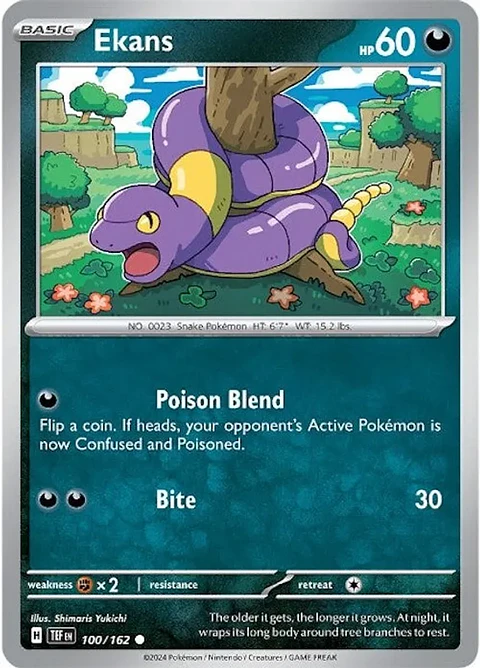 Ekans - 100/162 - Common - TEF