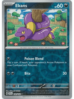 Ekans - 100/162 - Common