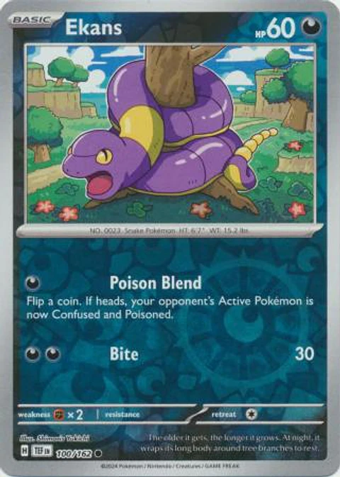 Ekans - 100/162 - Common - TEF