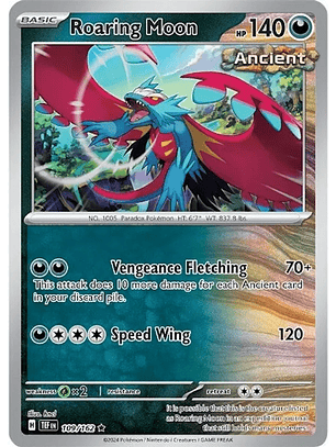 Roaring Moon - 109/162 - Holo Rare