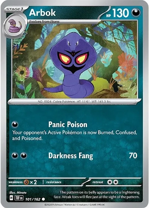 Arbok - 101/162 - Common - TEF