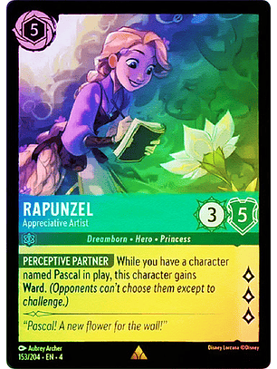 Rapunzel - Appreciative Artist - 153/204 - Rare