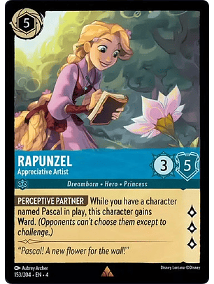 Rapunzel - Appreciative Artist - 153/204 - Rare