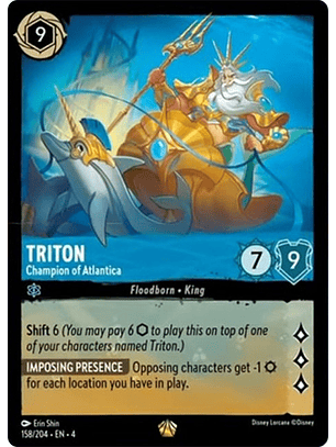Triton - Champion of Atlantica - 158/204 - Legendary