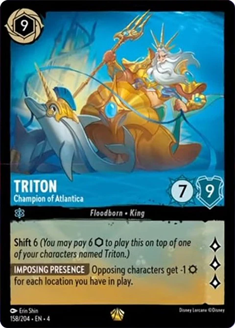 Triton - Champion of Atlantica - 158/204 - Legendary