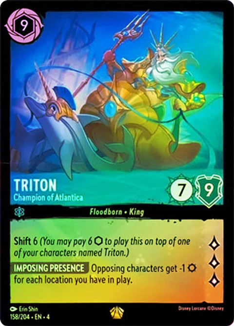 Triton - Champion of Atlantica - 158/204 - Legendary