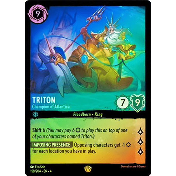 Triton - Champion of Atlantica - 158/204 - Legendary 2