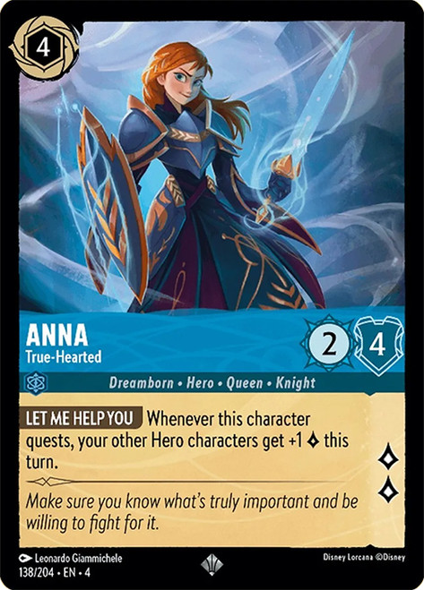Anna - True-Hearted - 138/204 - Super Rare 1