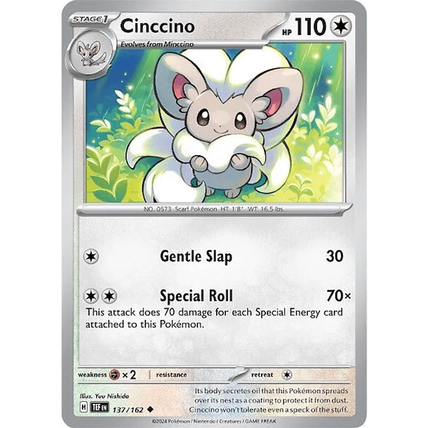 Cinccino - 137/162 - Uncommon