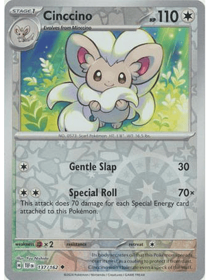 Cinccino - 137/162 - Uncommon