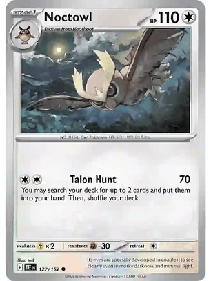 Noctowl - 127/162 - Common