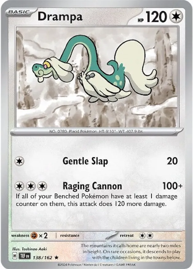 Drampa - 138/162 - Holo Rare 1