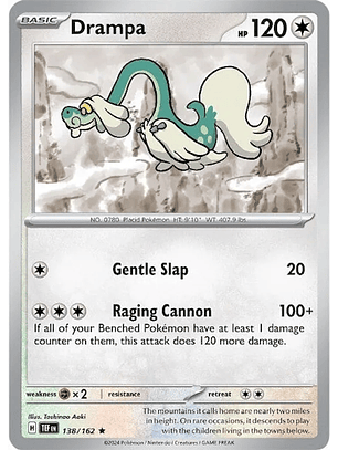 Drampa - 138/162 - Holo Rare
