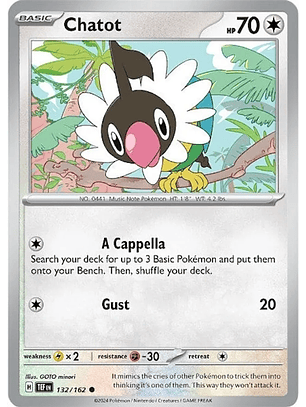 Chatot - 132/162 - Common