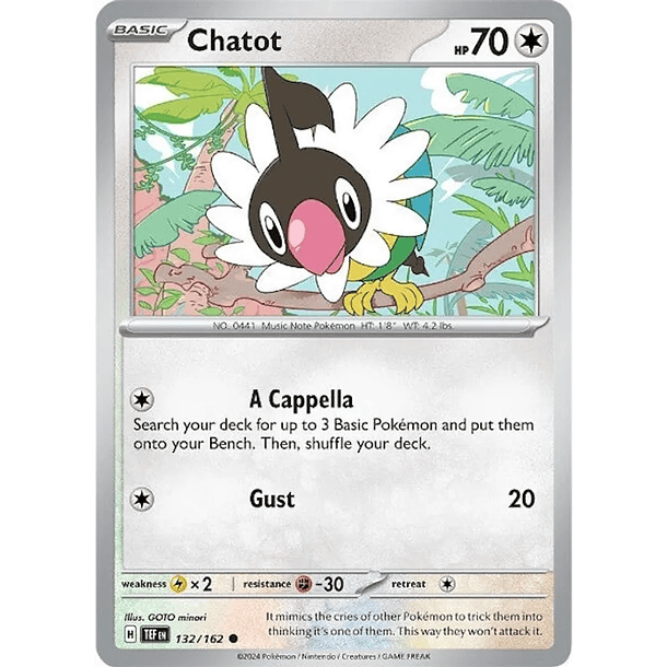 Chatot - 132/162 - Common