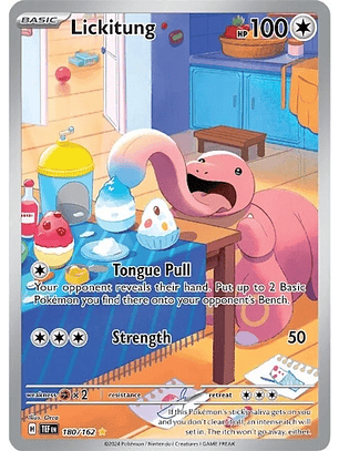 Lickitung - 180/162 - Illustration Rare