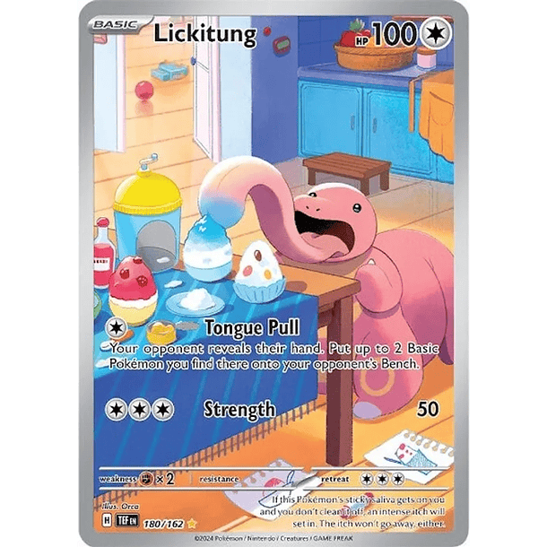 Lickitung - 180/162 - Illustration Rare