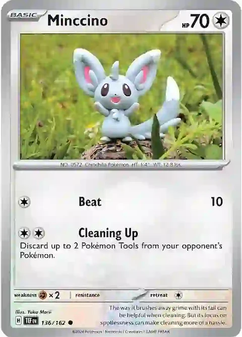 Minccino - 136/162 - Common - TEF