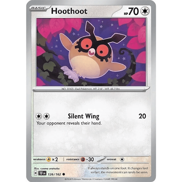 Hoothoot - 126/162 - Common