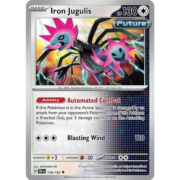 Iron Jugulis - 139/162 - Uncommon