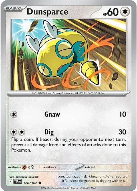 Dunsparce - 128/162 - Common - TEF