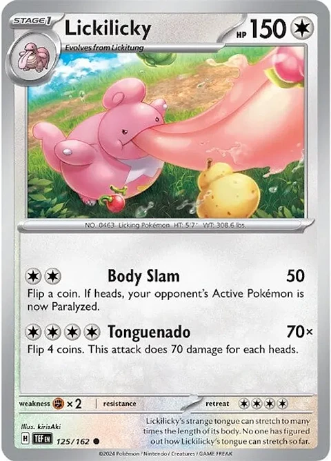 Lickilicky - 125/162 - Common - TEF