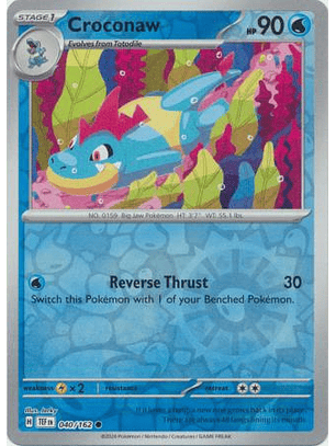 Croconaw - 040/162 - Common