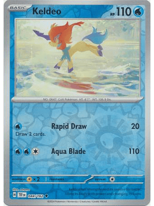 Keldeo - 044/162 - Uncommon